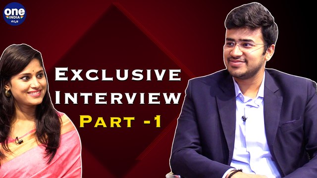Tejasvi Surya, Oneindia Exclusive Interview Part - 1 | Oneindia Kannada