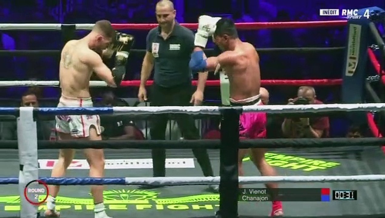 Jimmy VIENOT vs Chanajon PK SAENCHAI MUAYTHAIGYM  EMPIRE FIGHT 8.2.2020 Montbéliard FRANCE