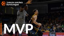 Turkish Airlines EuroLeague Regular Season Round 26 MVP: Alexey Shved, Khimki Moscow Region