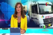 San Isidro: alarma por fuga de gas de camión cisterna