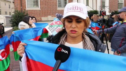 - Hocalı Katliamı Ermenistan’ın Washington Büyükelçiliği önünde protesto edildi