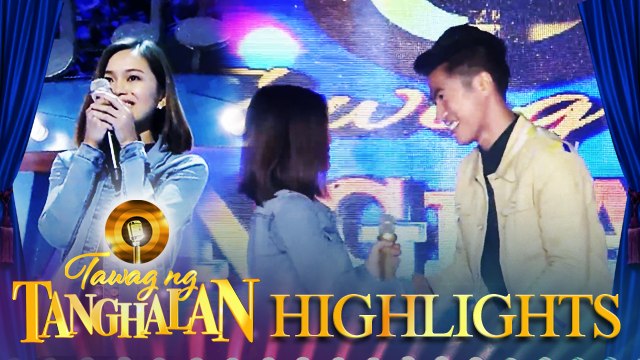 Ann Marie Bastasa steals the golden microphone from John Clemence Ando | Tawag ng Tanghalan