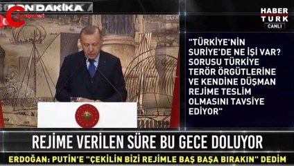 Erdoğan: İdlib'de 36 şehidimiz var