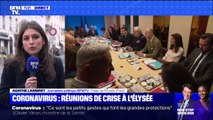 Coronavirus: Emmanuel Macron réunit les ministres pour des réunions de crise à l'Élysée