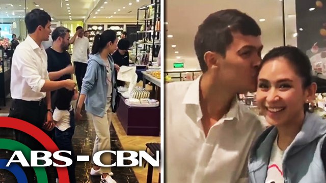 Sarah at Matteo Guidicelli, spotted na namimili ng mga gamit sa bahay | UKG