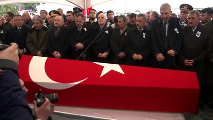 İdlib şehidi Tayfun Pekel, son yolculuğuna uğurlandı