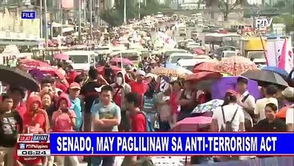 Senado, may paglilinaw sa Anti-terrorism act