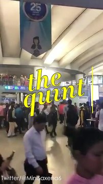 ‘Goli Maaro’ Slogans at Delhi’s Rajiv Chowk Metro Station, 6 Held