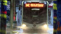 İstanbul'da metrobüs ve duraklarda 'koronavirüs
