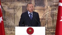 Cumhurbaşkanı Erdoğan: Türkiye, 2018'de de tarihinin en sinsi saldırılarından birine maruz kaldığı ekonomik sıkıntılarını çözme yolunda kararlı adımlarla ilerliyor - İSTANBUL