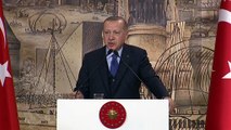 Cumhurbaşkanı Erdoğan: Amacımız ülkemizi şehitler vermediğimiz, huzurlu, güvenli, müreffeh bir geleceğe inşallah taşımaktır - İSTANBUL