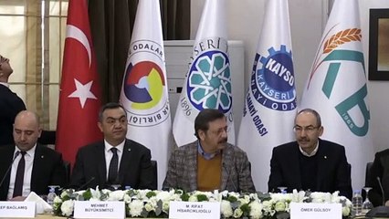 TOBB Yönetim Kurulu üyeleri, İdlib'deki saldırıyı kınadı - KAYSERİ