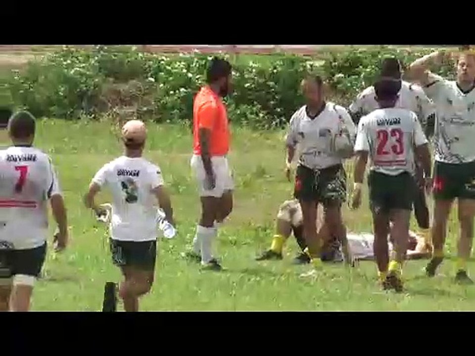 Première Mi-temps de la Sélection de la Guyane...