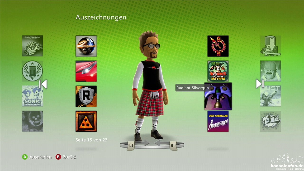 Radiant Silvergun ► Avatar Awards