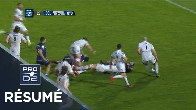 PRO D2 - Résumé Colomiers-Oyonnax: 22-19 - J22 - Saison 2019/2020