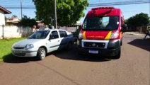 Colisão entre carros deixa jovem de 23 anos ferida no Bairro Turisparque