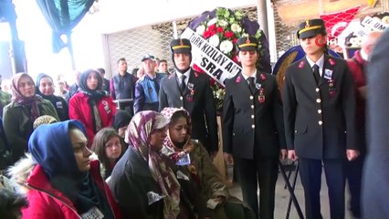 İdlib şehidi Turgut Burkay Korkmaz son yolculuğuna binlerce vatandaş tarafından uğurlandı