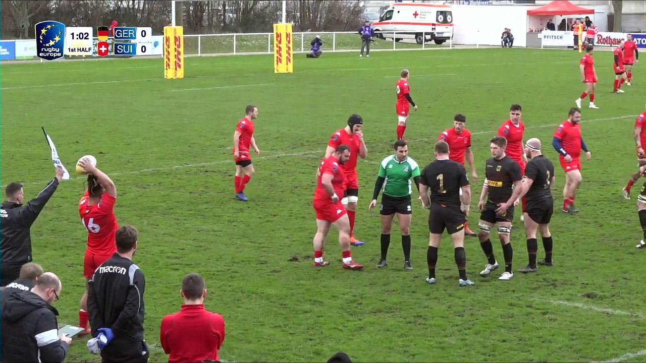 REPLAY GERMANY / SWITZERLAND - RUGBY EUROPE TROPHY 2019 /2020
