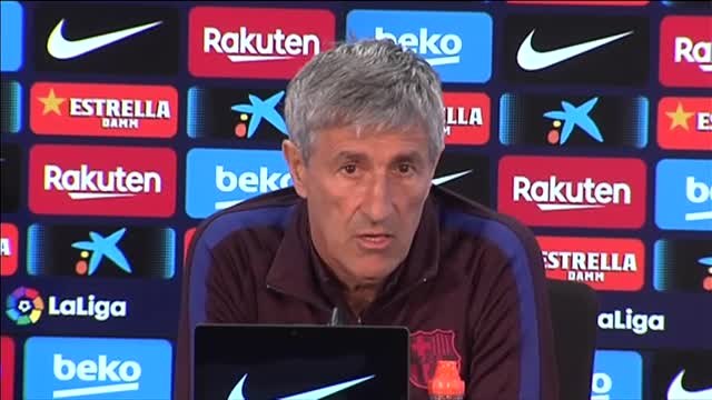 Setién: Para el Madrid este partido es más importante que para nosotros