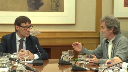 Illa y Simón participan en una nueva reunión por el coronavirus