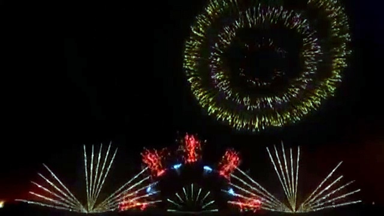 Best happy birthday fireworks
