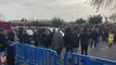 Puigdemont sale entre aplausos del Parque de las Exposiciones de Perpignan