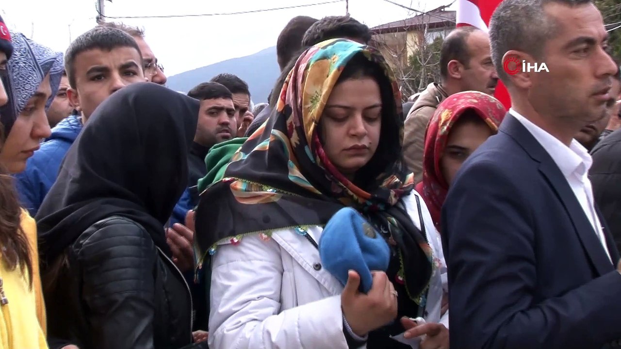 İdlib şehidi Muhammed Ali Özer son yolculuğuna uğurlandı