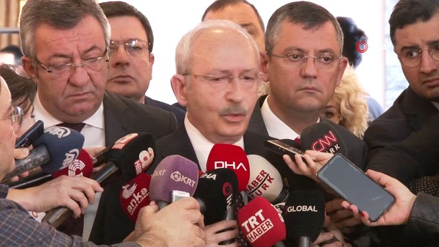 CHP Genel Başkanı Kılıçdaroğlu: “Yüreği yanık bir insanım. Şehitlerimiz var. Şu memlekete baş sağlığı dileyelim. Acı günde hiç değilse kavga etmeyelim”