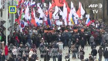 Moskau: Tausende fordern 