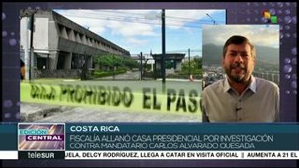 Fiscalía costarricense allana la casa presidencial