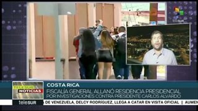 Costa Rica: con gran operativo, Fiscalía allana casa presidencial
