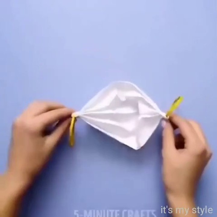 Comment se fabriquer un masque anti Coronavirus...