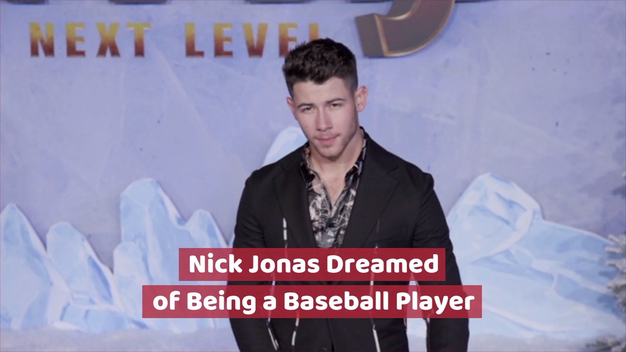 Nick Jonas Had Baseball Thoughts