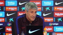 Setien admits talking tactics with Pep ahead of El Clasico