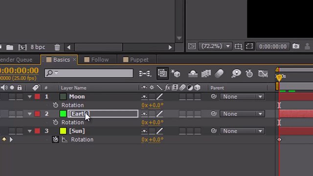 After Effects Basics 17 Parenting