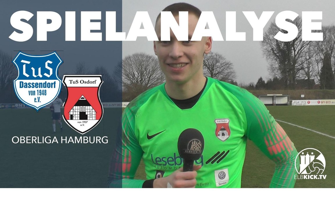 Spielanalyse | TuS Dassendorf - TuS Osdorf (Oberliga Hamburg)