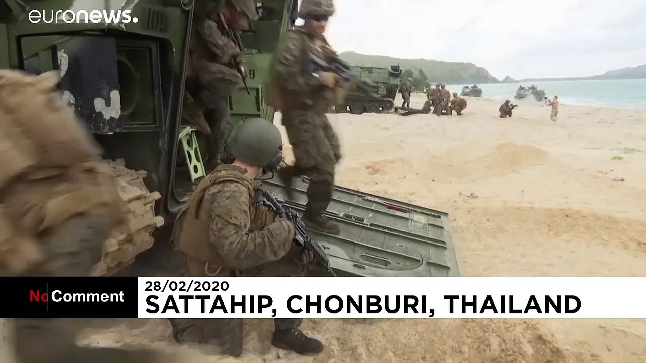 Thailand und usa: gemeinsame militärübungen