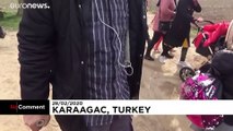 Türkei: Flüchtlinge fordern Grenzöffnung