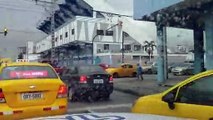 VIDEO | Congestionamiento vehicular en Guayaquil tras confirmarse caso de coronavirus