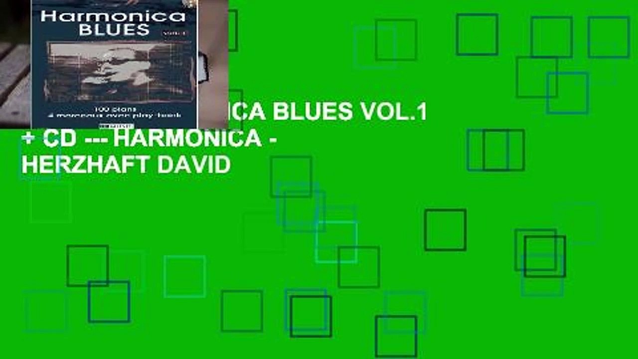 Review  HARMONICA BLUES VOL.1 + CD --- HARMONICA - HERZHAFT DAVID