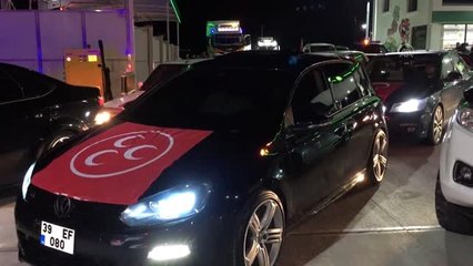 "Mehmetçiğe saygı" konvoyu düzenledi