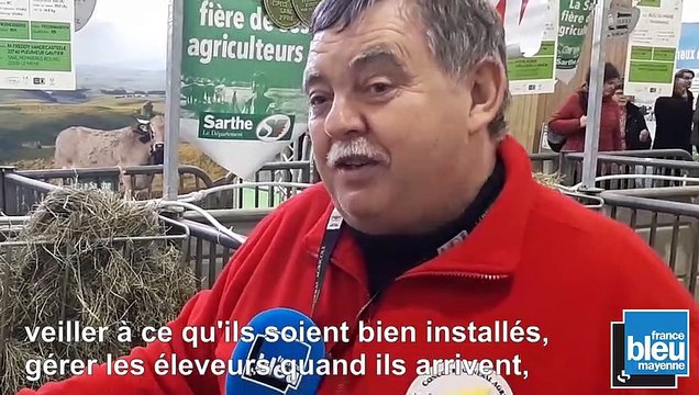 Jean Pierre Audebert, habitant de Pré d'Anjou, le plus ancien commissaire de concours du Salon International de l'Agriculture