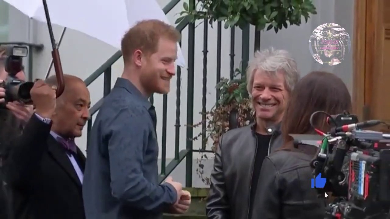 Prince Harry teases singing alongside Jon Bon Jovi