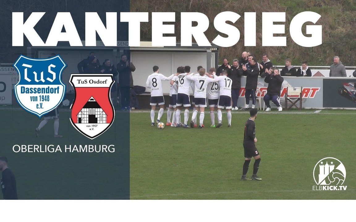 Klarer Heimerfolg dank Matchwinner Dittrich | TuS Dassendorf – TuS Osdorf (Oberliga Hamburg) | Präsentiert von MY-BED.eu