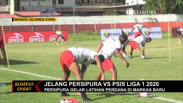 Jelang Kontra PSIS Liga 1 2020, Persipura Gelar Latihan Perdana di Markas Baru