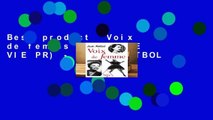 Best product  Voix de femmes (OJ.SANTE VIE PR) - Jean ABITBOL