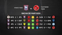Previa partido entre Ipswich Town y Fleetwood Town Jornada 26 League One