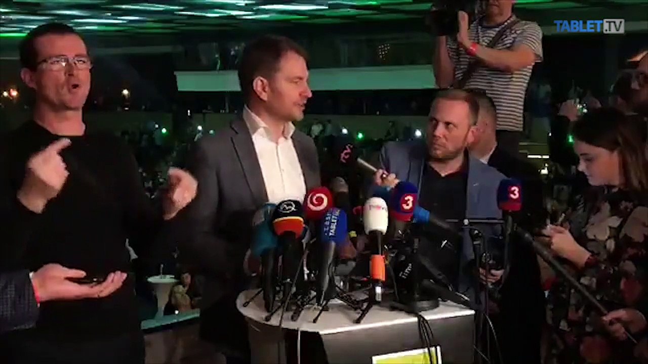 ZÁZNAM: Volebná noc v centrále OĽaNO-1