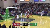 Zylan Cheatham throws down the alley-oop!