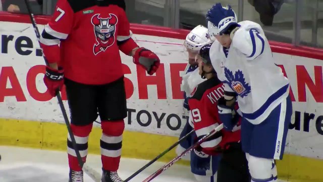 AHL Toronto Marlies 4 at Binghamton Devils 5